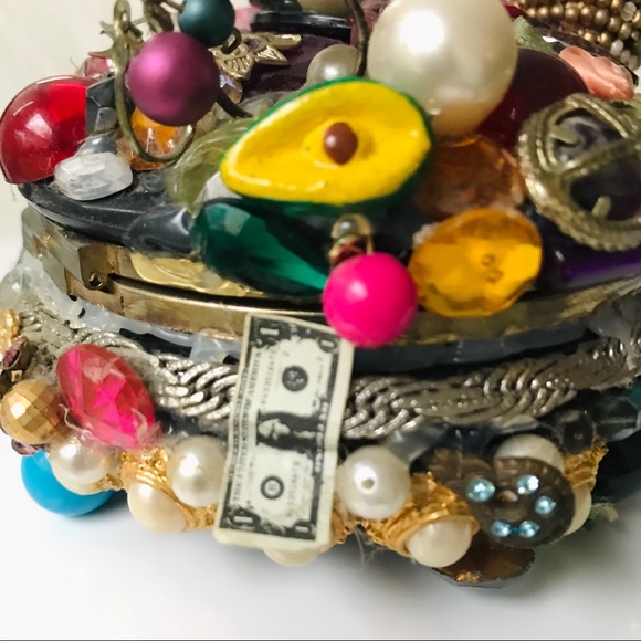 Vintage 90s Handmade “Jewels” Seattle Jewelry Box - Picture 8 of 14